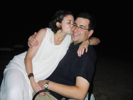 Sheryl Sandberg  and her late husband, Dave Goldberg.